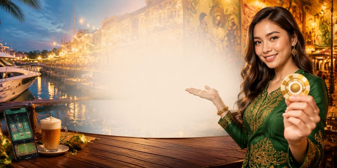 Bonus deposit Hari Raya bergaya Pulau Pinang dengan hiasan tradisional